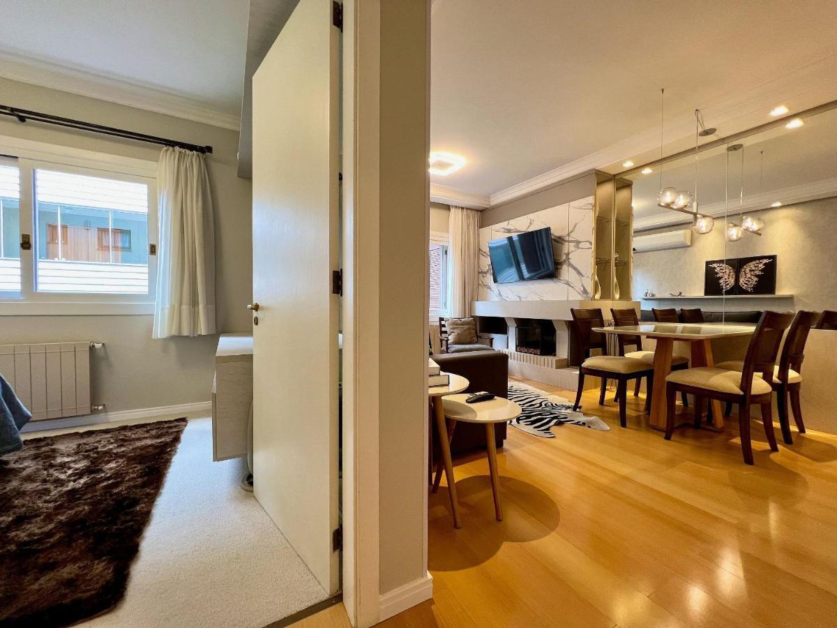 Apartamento Palladio 1Dorm Centro By Achei Gramado Kültér fotó