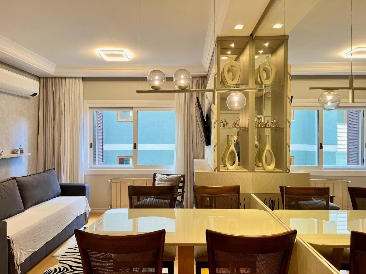 Apartamento Palladio 1Dorm Centro By Achei Gramado Kültér fotó