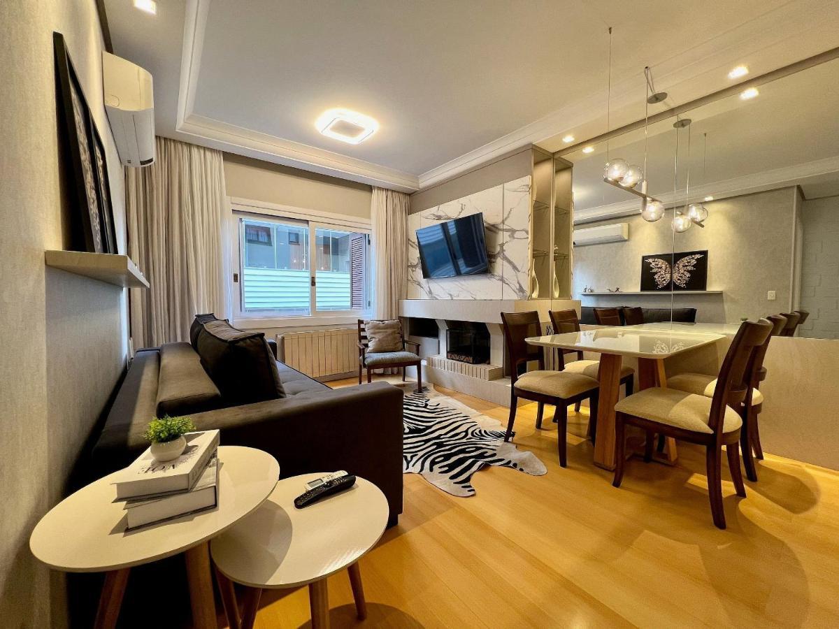 Apartamento Palladio 1Dorm Centro By Achei Gramado Kültér fotó