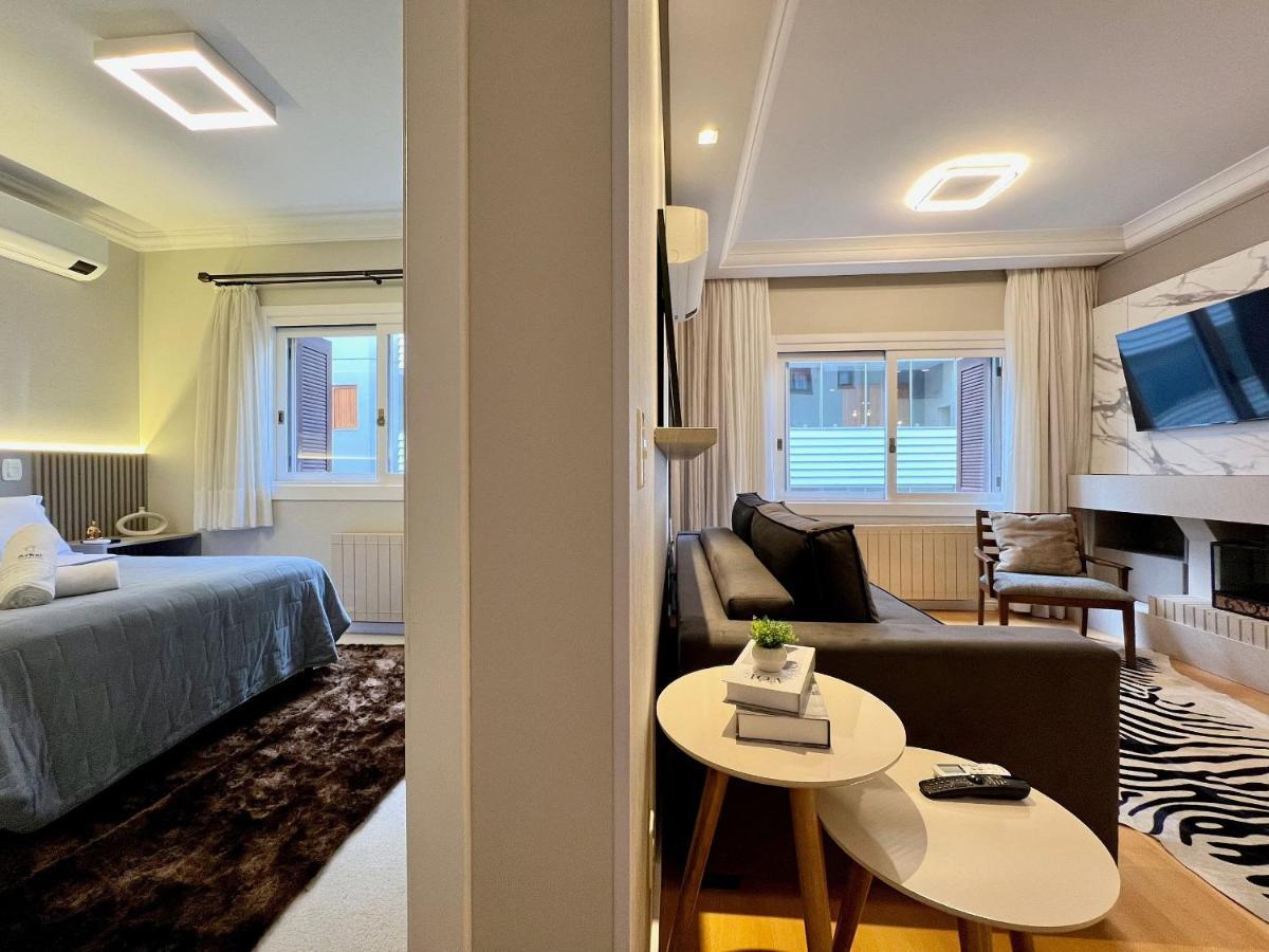 Apartamento Palladio 1Dorm Centro By Achei Gramado Kültér fotó
